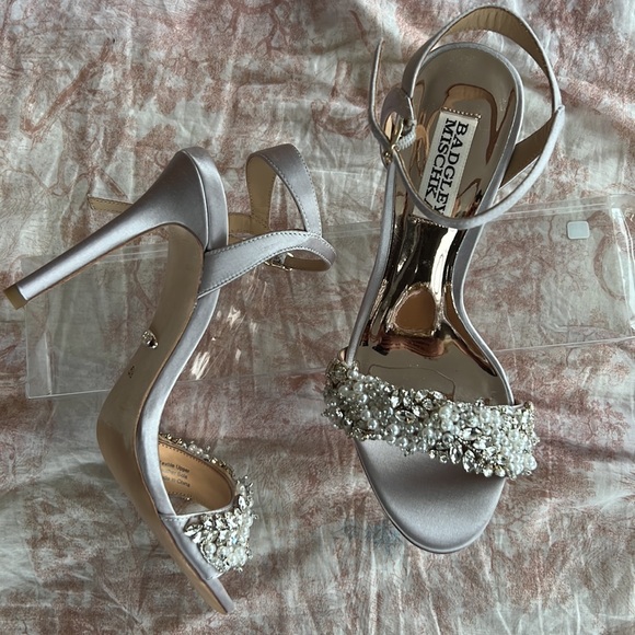 Badgley Mischka Katy Springtime Stiletto Lavende - Picture 7 of 9